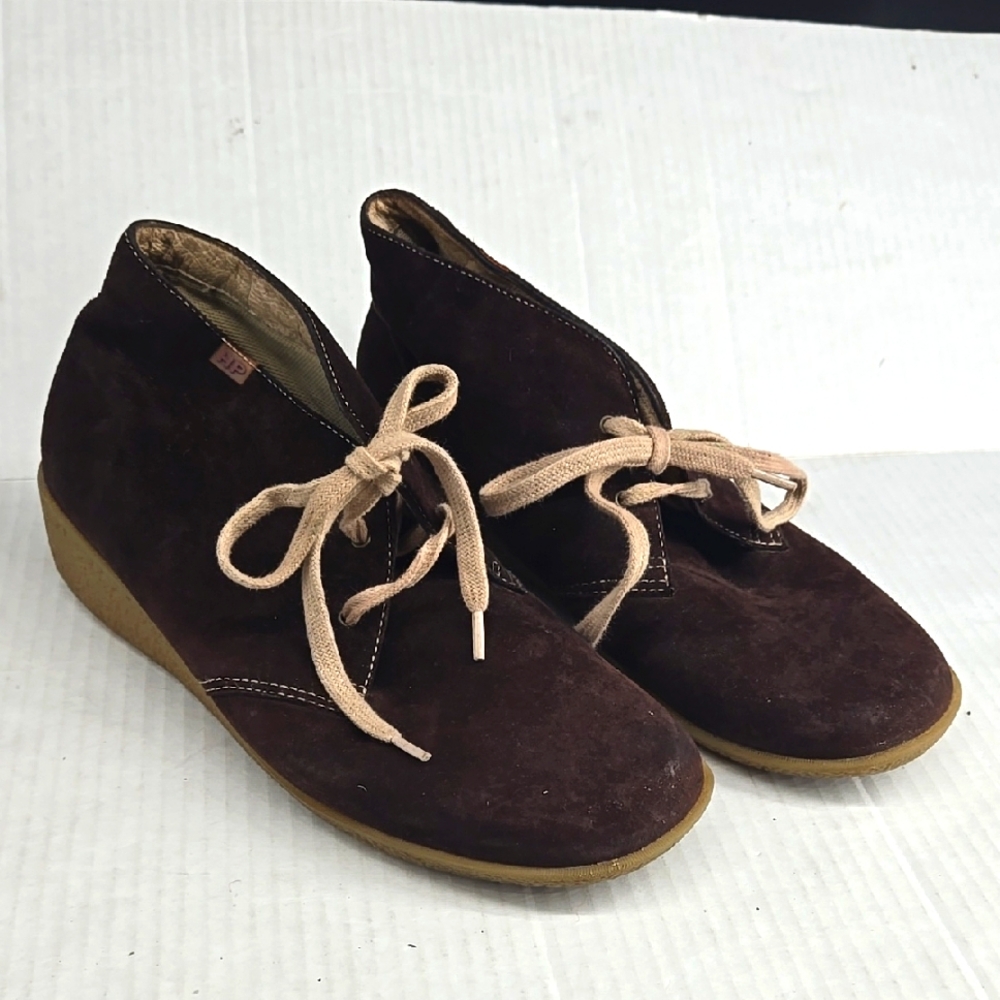 Hush Puppies Vigor Brown Suede Ankle Chukka Boots 10M